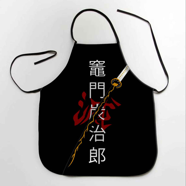 Zenitsu Apron For Anime Demon Slayer Fans