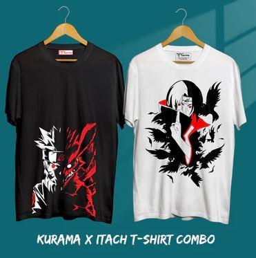 Kurama X itachi tshirt