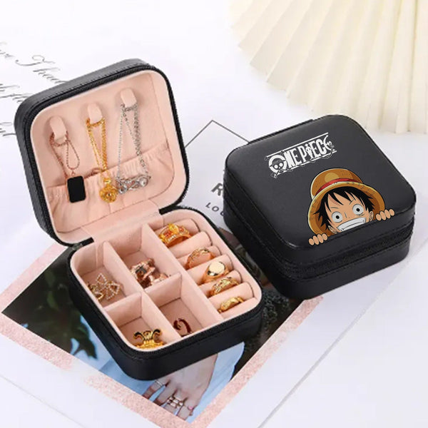 One Piece Jewelry Box For Anime Straw Hat Fans Girls Accessories Organizer