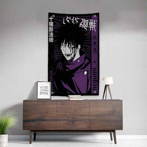 jujutsu kaisen wall tapestry
