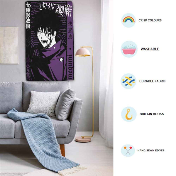 Jujutsu Kaisen Wall Tapestry For Anime Fans