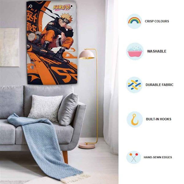 Naruto Wall Tapestry For Anime Fans