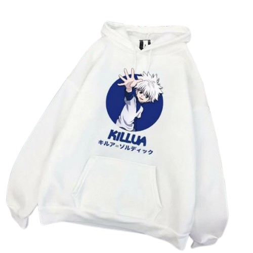 Killua Hoodie For Anime Hunter X Fans