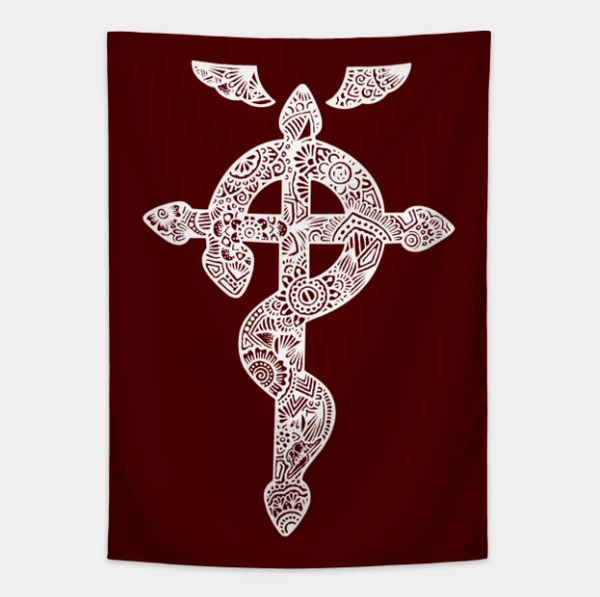 Alchemist Logo Wall Tapestry For Anime Fans