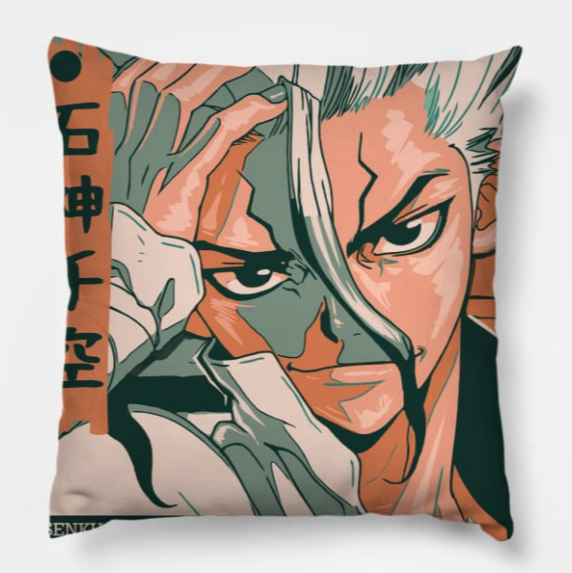 Dr Stone Ishigami  Cushion For Anime Fans