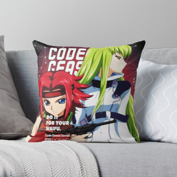 Rebellion Queens Cushion For Anime Code Geass Fans