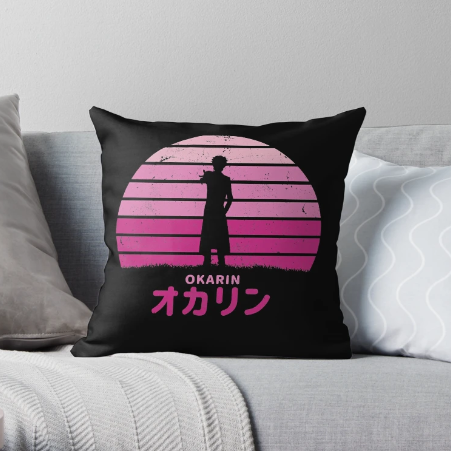 Okarin Cushion For Anime Steins Gate Fans