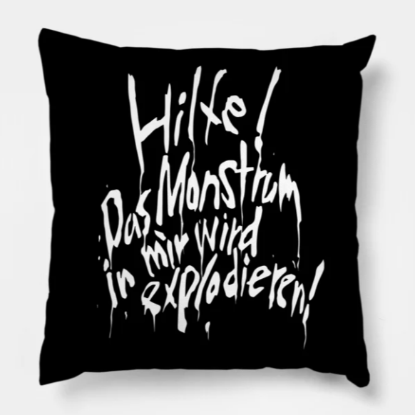 Johan's Quote Cushion For Anime Monster Fans