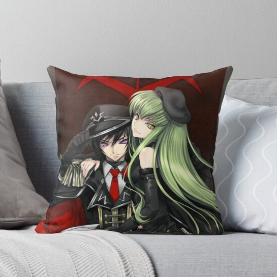 Lelouch & C.C Cozy Cushion For Anime Fans