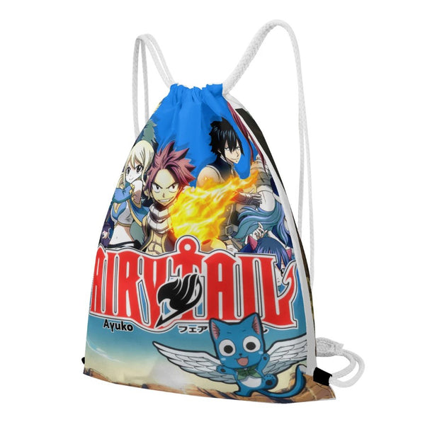 Fairy Tail Drawstring Bag For Anime Fans