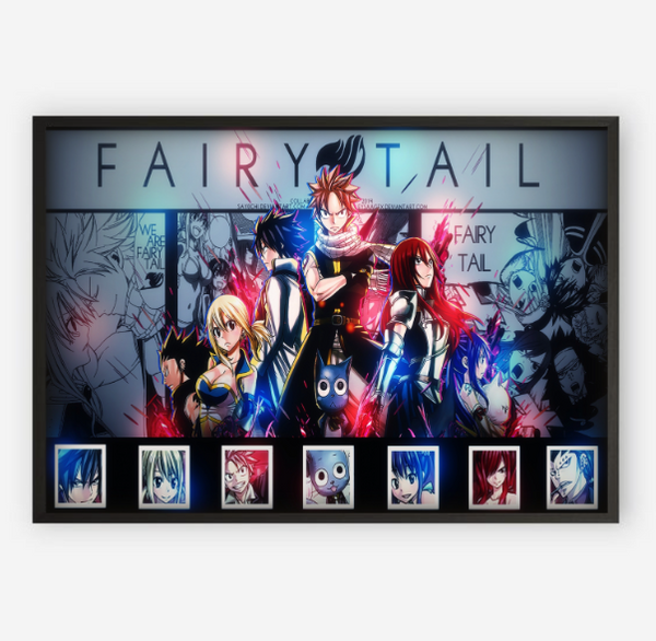 Fairy Tail Picture Frame For Anime Fans