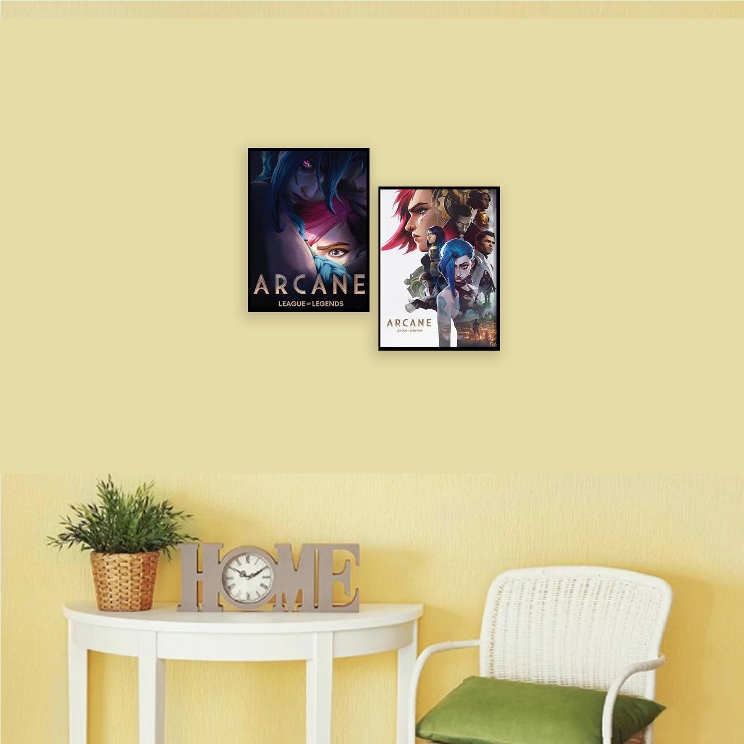 jinx arcane picture frame