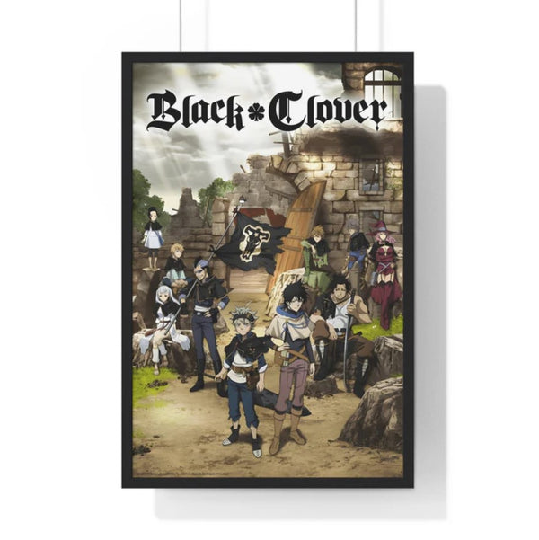 Black Clover Picture Frame For Anime Mana Fans