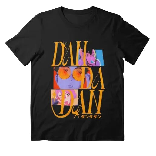 Dandadan T-Shirt – Colorful Anime Manga Graphic Tee