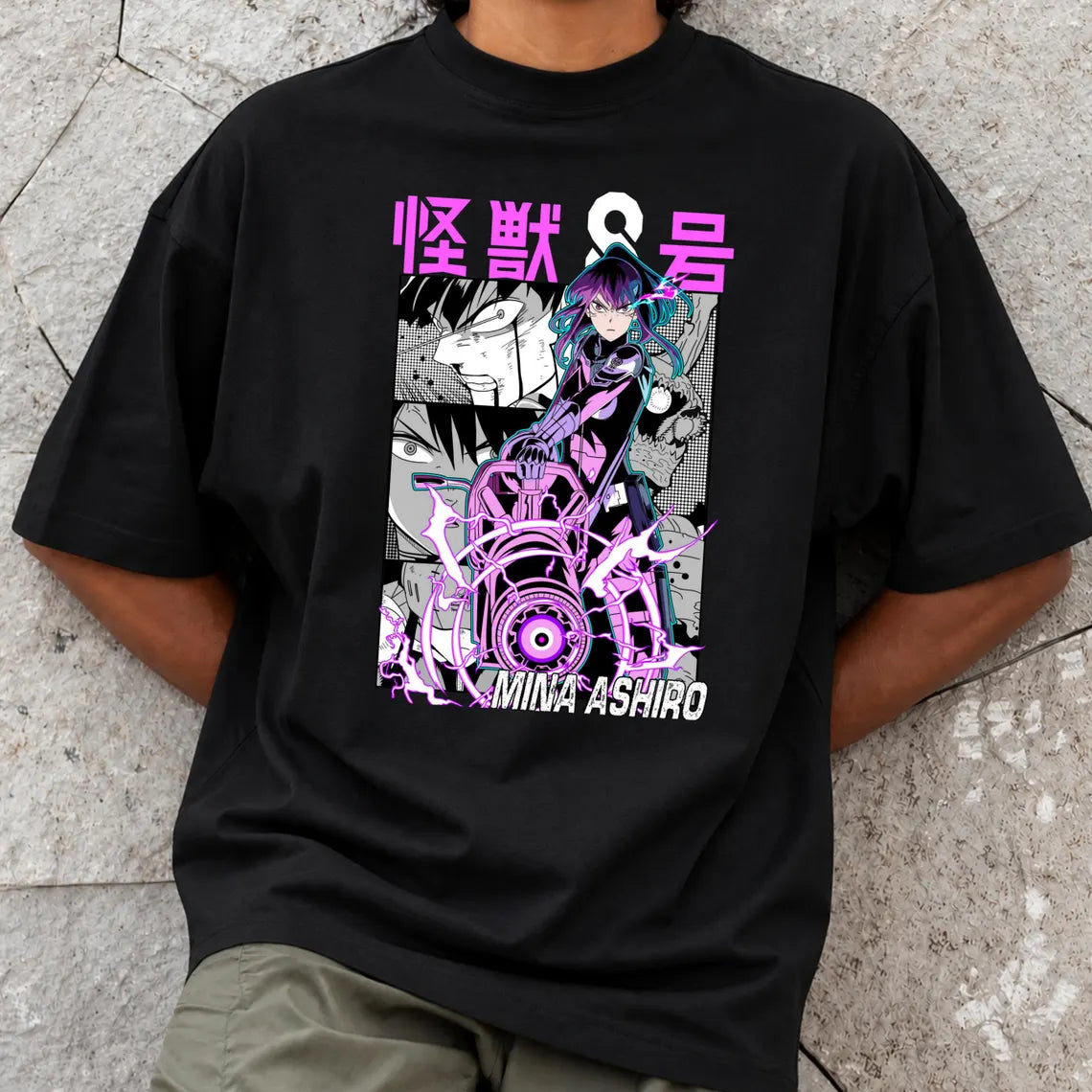 Kaiju Warrior Graphic TShirt – Japanese Monster Anime Shirt