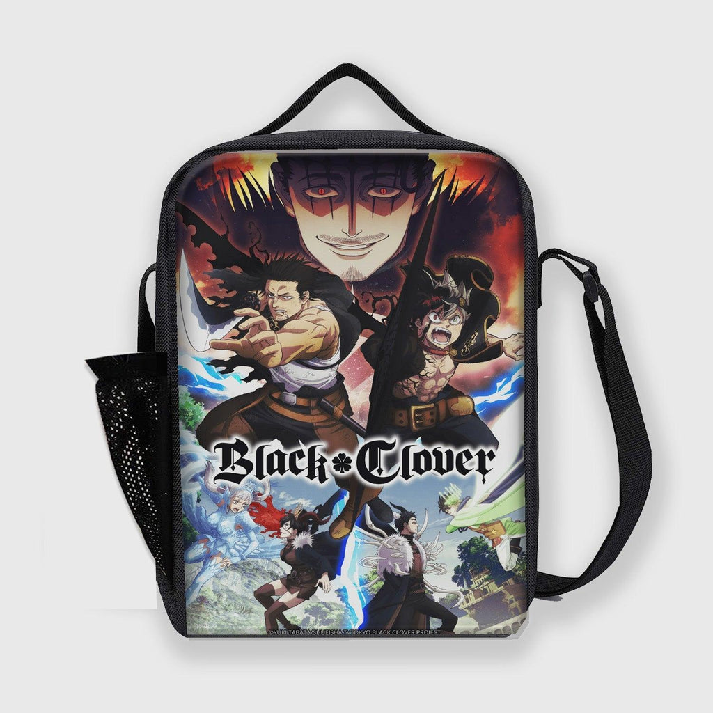 anime black clover lunch bag