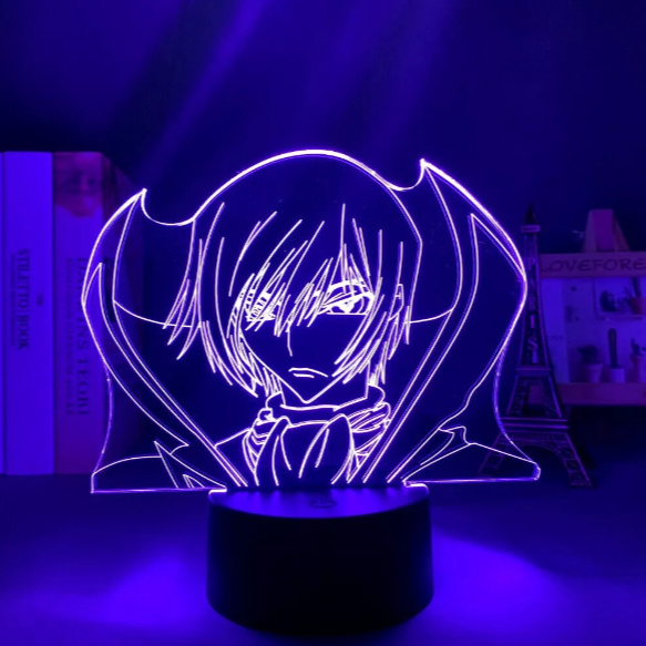 Lelouch's Glow Ilusion Lamp For Code Geass Fans