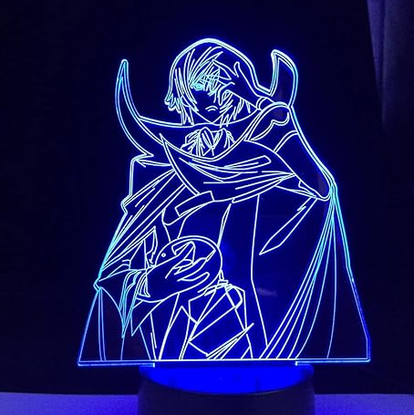 Lelouch's Geass Illusion Lamp For Anime Fans