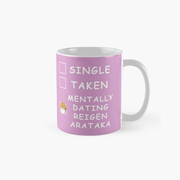 Mentally Dating Mug For Mob Psycho Fans