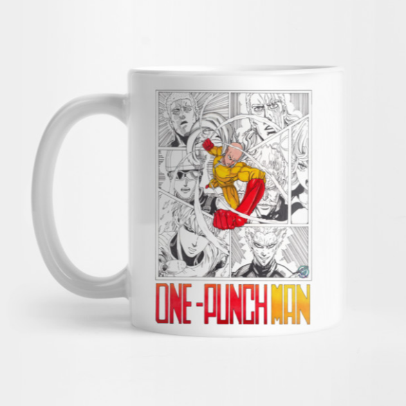 Heroic Brew Mug For Anime One Punch Saitama Fans