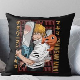 Chainsaw Man Cushion | Denji Power Pochita Anime Cushion
