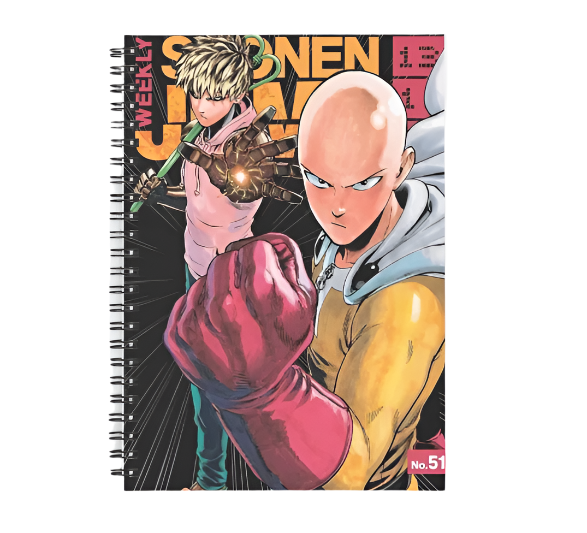 Heroic Brew Notebook For Anime One Punch Fans