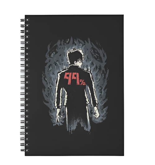 Psychoic 99% Notebook For Anime Fans