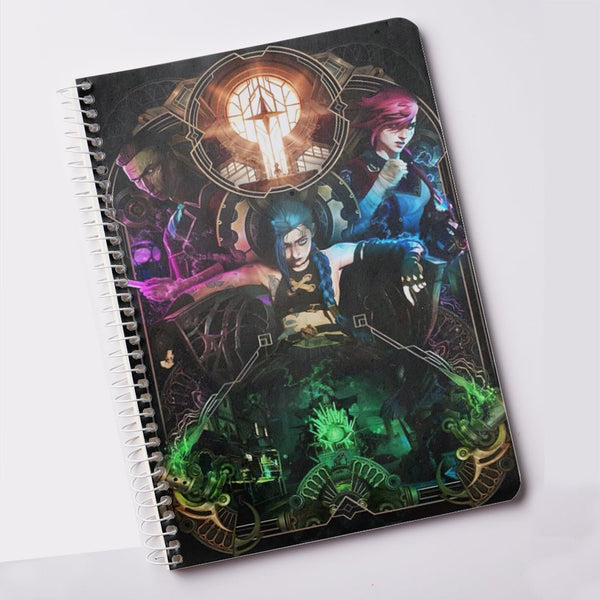 Arcane Legends Notebook For Anime Fans