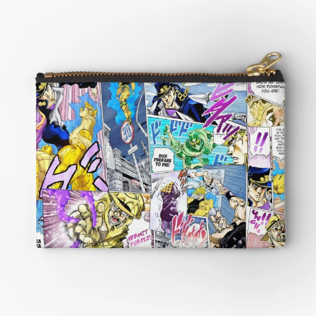 Jojo's Bizarre Pouch For Anime Fans