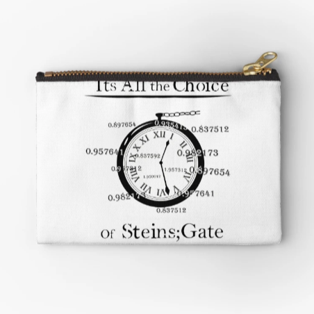 All The Choice Pouch For Steins Gate Fans