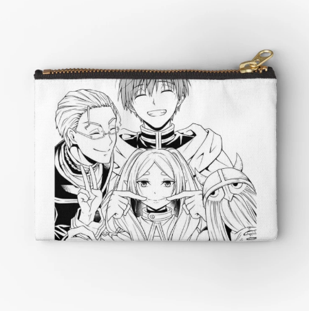 Sousou no Zipper Pouch For Anime Frieren Fans