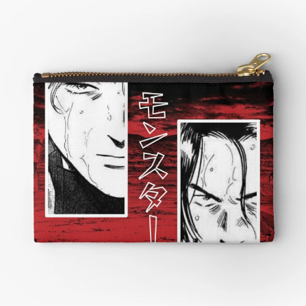 Johan & Tenma Zipper Pouch For Monster Fans