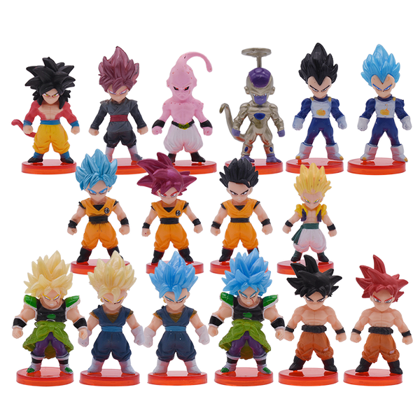 Dragon Ball Z Action Figures 3-inch Collectibles For DBZ Fans