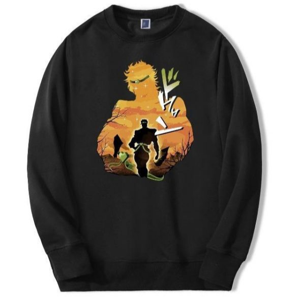 Dio Brando Sweat Shirt For Anime Jojo's Fans