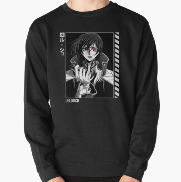 Lelouch Sweat Shirt For Anime Code Geass Fans