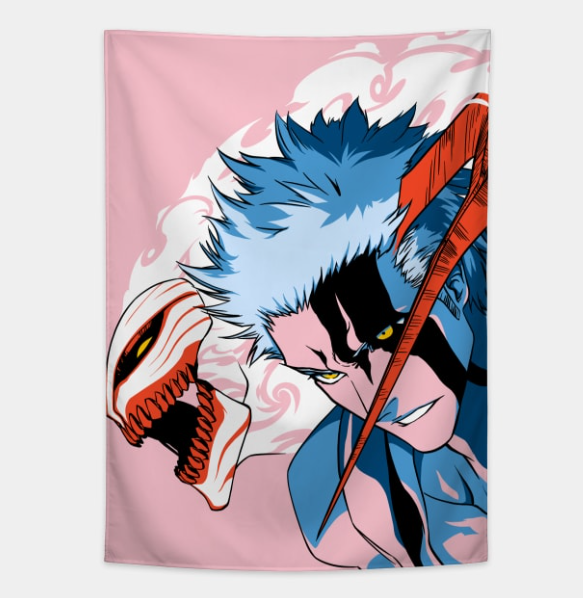 Kurosaki Ichigo Wall Tapestry For Anime Fans