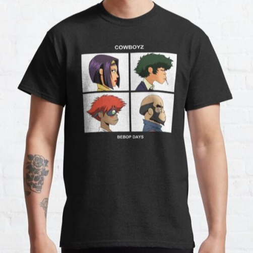 Bebop Legends T-Shirt For Anime Cowboy Fans