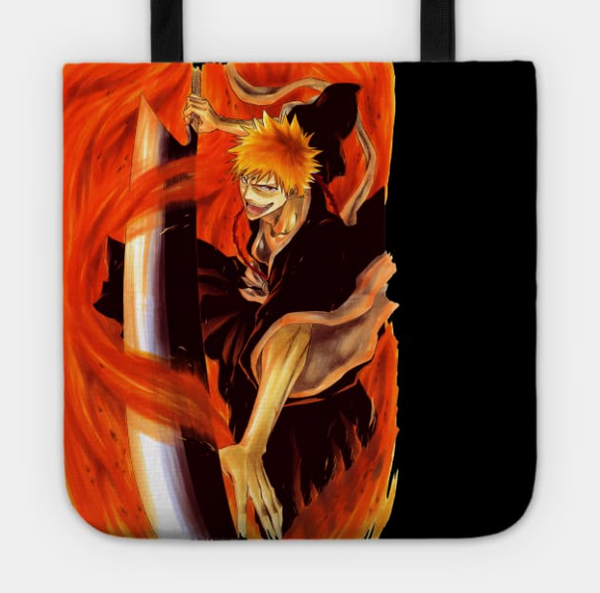 Kurosaki Tote Bag For Anime Bleach Fans