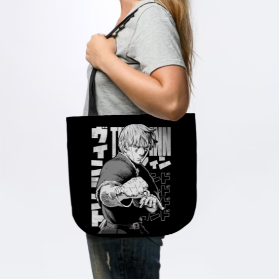 Thorfinn Tote Bag For Anime Vinland Fans