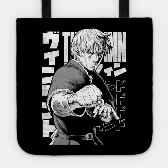 Thorfinn Tote Bag For Anime Vinland Fans