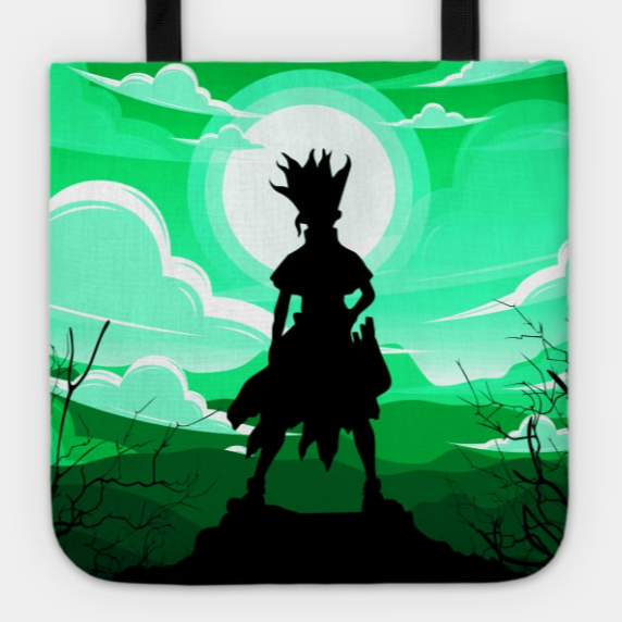 Senku Ishigami Tote Bag For Dr. Stone Fans