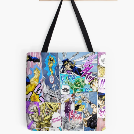 JoJo's Epic Tote Bag For Anime Fans