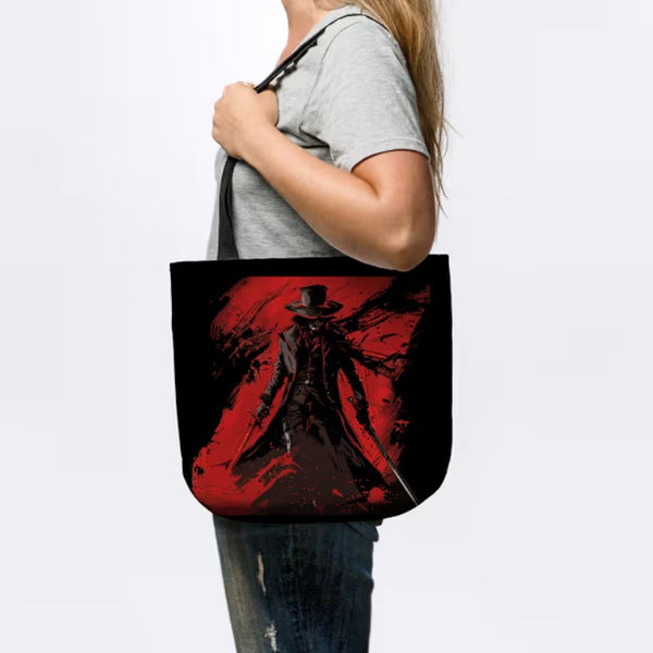 Blood Hunter Tote Bag For Anime Black Clover Fans