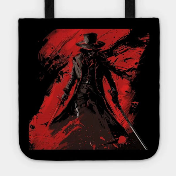 Blood Hunter Tote Bag For Anime Black Clover Fans