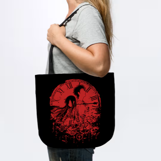 Time Traveler’s Tote Bag For Anime Steins Gate Fans