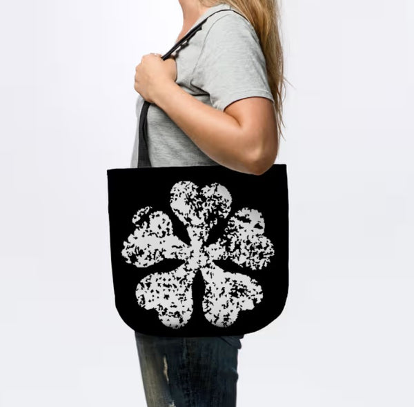 Five Leaf Clover Tote Bag For Anime Manga Fans