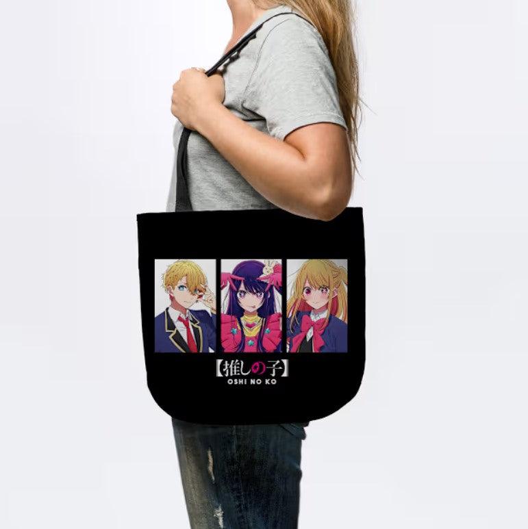 oshi squads tote bag