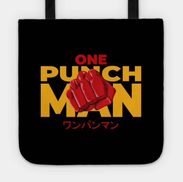 One Punch Man Tote Bag For Anime Fans