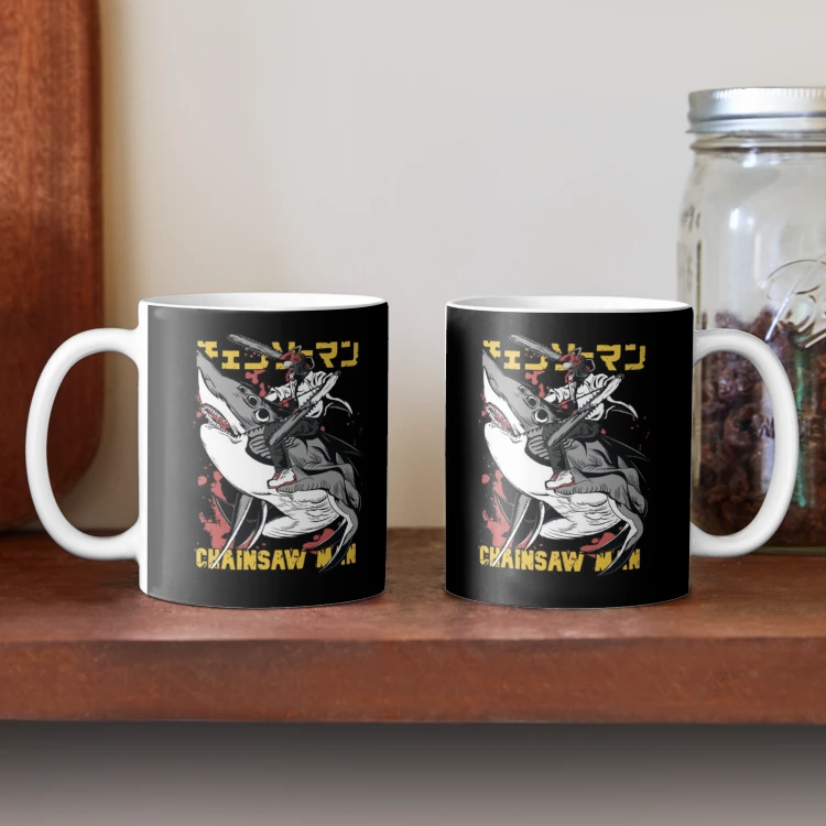 Denji Chainsaw Anime Mug