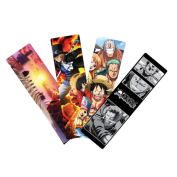 One Piece Anime Bookmarks Pack of 4